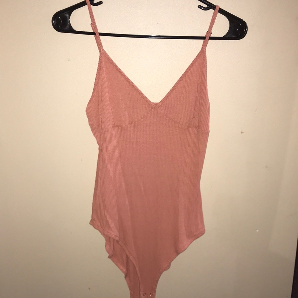 Orange bodysuit